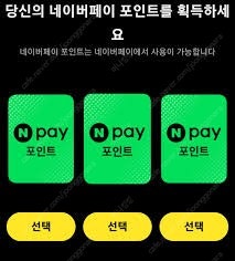 네이버페이 포인트 10만원--0