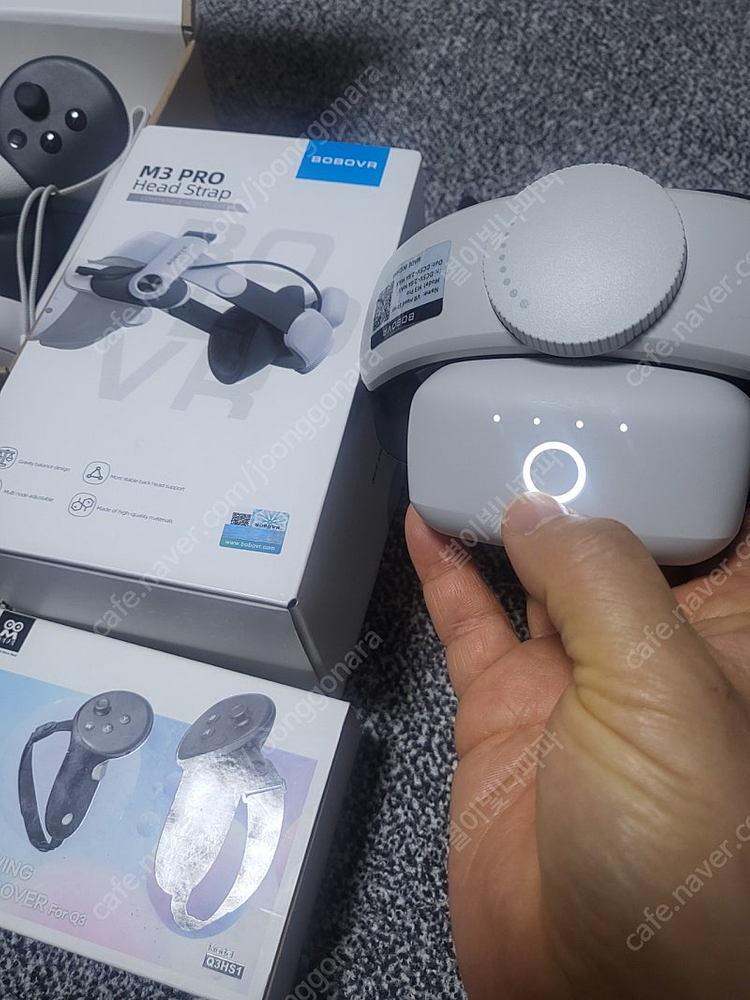 메타퀘스트3 128g+M3 PRO헤드스트랩--3