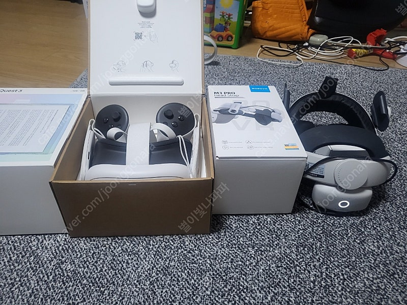 메타퀘스트3 128g+M3 PRO헤드스트랩--4