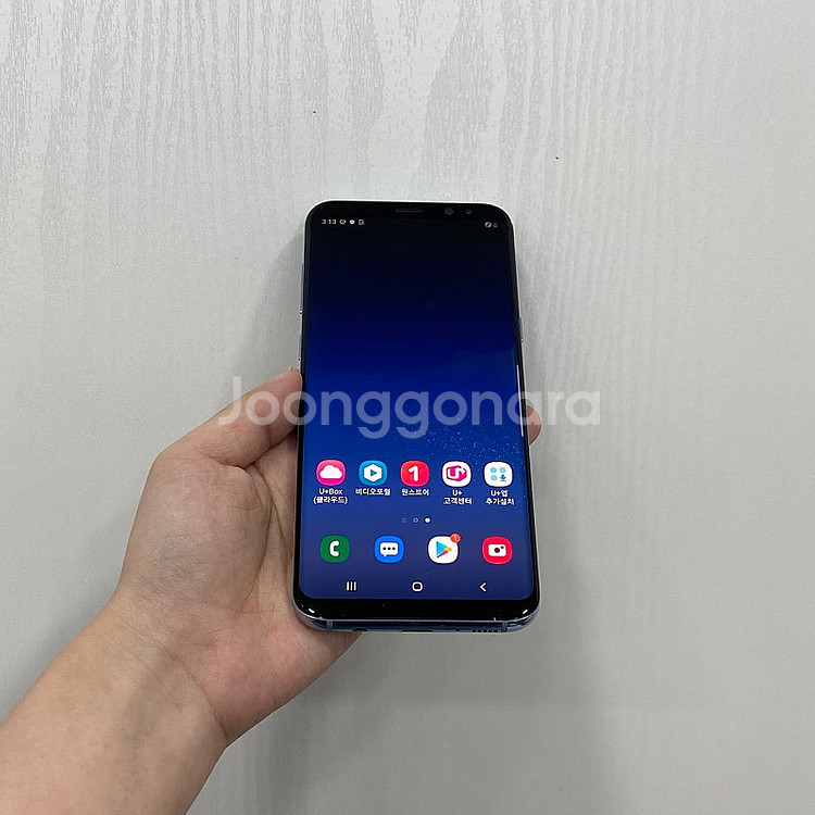 48732 갤럭시S8플러스 64기가 블루 공기계 팝니다...--0