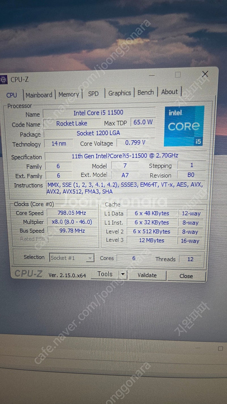 인텔 i5 11500, ddr4 32g, rx580, ...--4