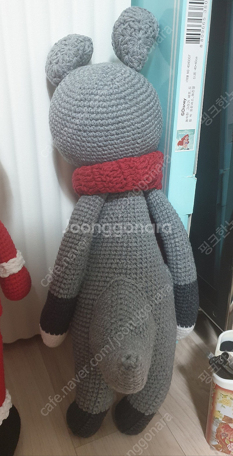 수제 뜨개질 인형 핸드메이드 루돌프,산타,캥거루 크리스...--7