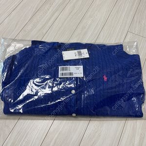폴로 걸즈 케이블 가디건 xl