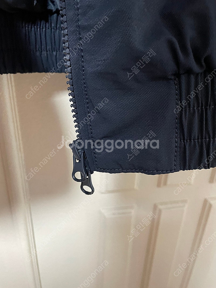 스파오우븐 바시티 자켓 (SPJJE23C25) NAVY...--4