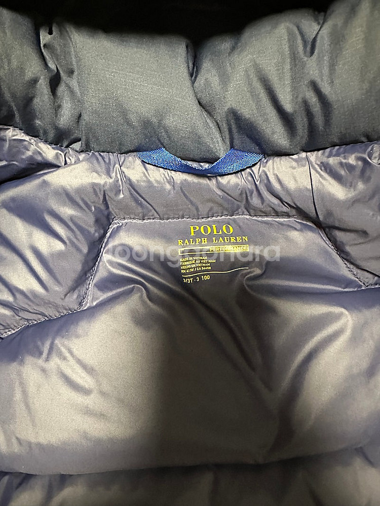 유아 폴로 푸퍼 패딩 3t--9