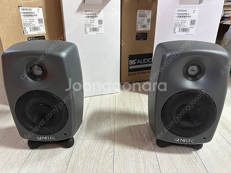 제네렉 GENELEC 8020D 스피커 1조(신동품)--2
