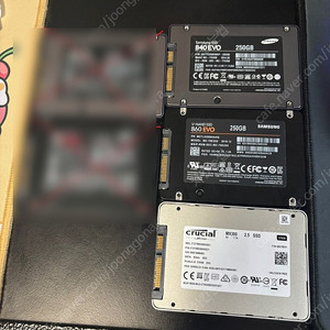 AMD 라이젠5 2600 CPU 및 하드디스크, SSD 여러 개 팝니다.