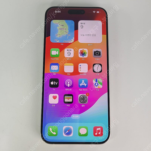 판매 대구중고폰 새상품급 애플 아이폰15프로맥스 256기가 화이트티타늄 특S급 130만원