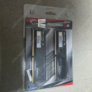 G.SKILL DDR5-6000 CL30 RIPJAWS S5 J 블랙 패키지 (64GB(32Gx2)) 서린씨앤아이 정품 미개봉 팝니다