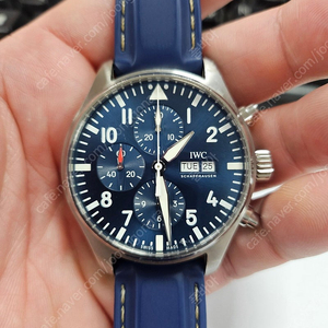 IWC 377717 크로노그래프 스틸모델 (미사용 브레이슬릿포함) 43미리