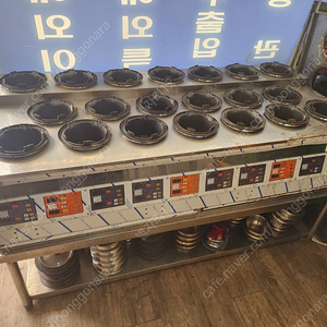 중고세이쿡전기돌솥밥기계15구,20구,중고디포인덕션솥밥기계10구,20구