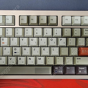[조정]KBDFANS KBD8X MK3 모카 HMX 신하이 빌드 풀박스