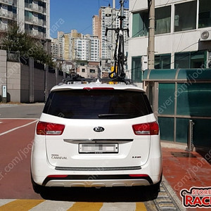 툴레 자전거 + 스키캐리어