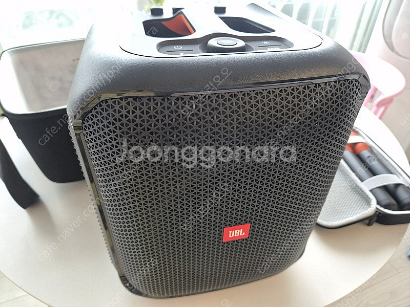 삼성 JBL 파티박스 앙코르 거의 새상품+정품 하드쉘 가방 저렴하게 판매해요--0