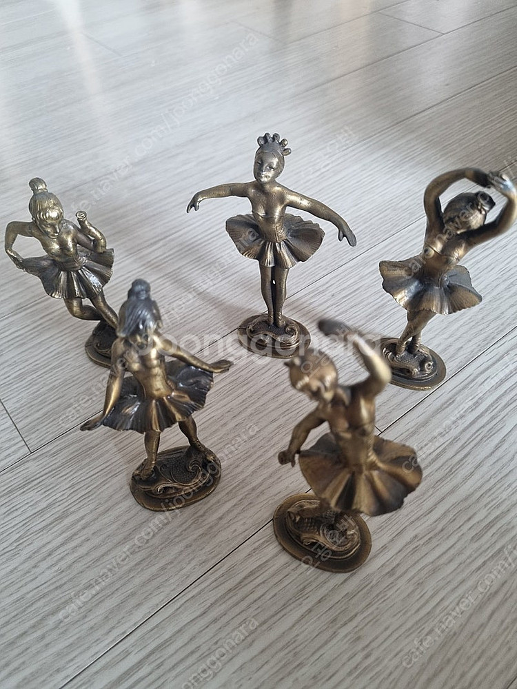 두루미 학 새 브론즈 발레리나 드럼치는사람 청동 장식품--0