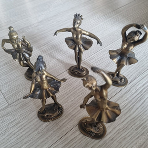 두루미 학 새 브론즈 발레리나 드럼치는사람 청동 장식품