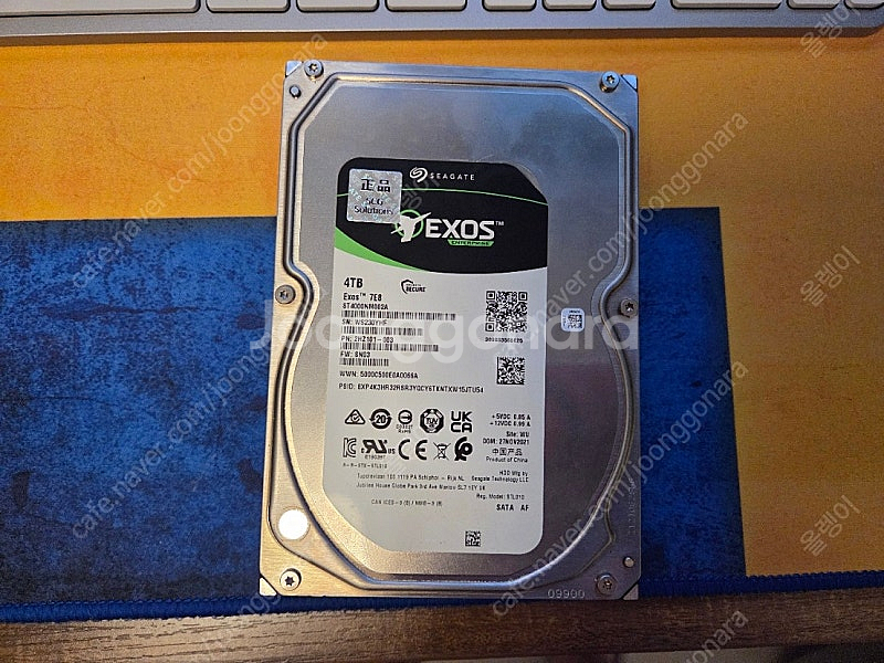 시게이트 엑소스 EXOS 4TB HDD (2027년 2...--0