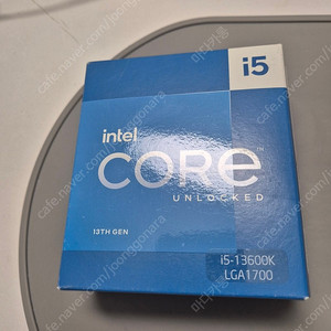 인텔 13600k cpu 코잇정품 풀박스 판매