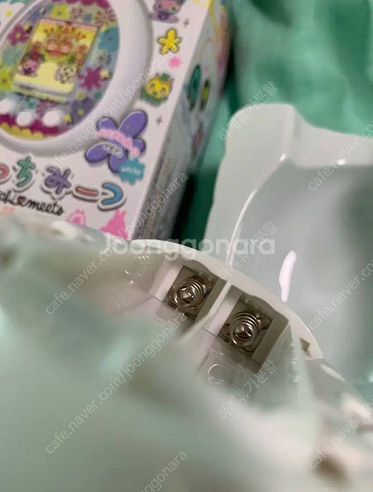 다마고치 미츠 파스텔 화이트 S급 풀박스--0
