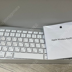 애플 구형 블루투스 키보드 AA건전지 사용