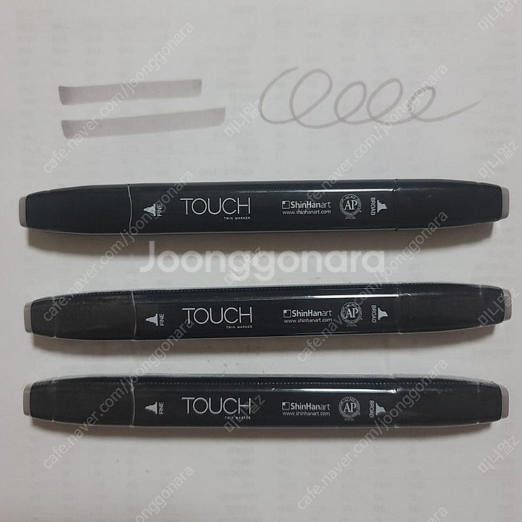 신한아트 터치 트윈마카 3개--0