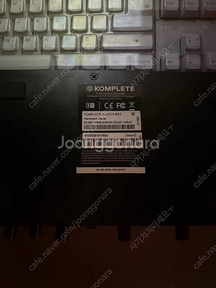 오인페 komplete audio 6 mk2 싸게 팝니...--2