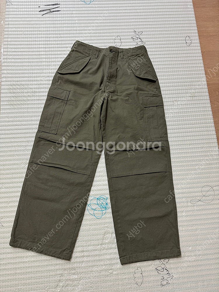 퍼렌 카고팬츠 1사이즈 카키색상--1