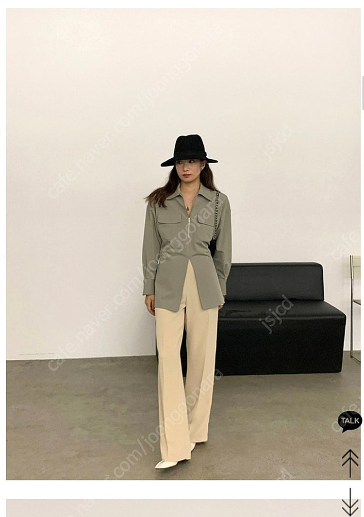 언더스탠딩 집업 셔츠 새것--1