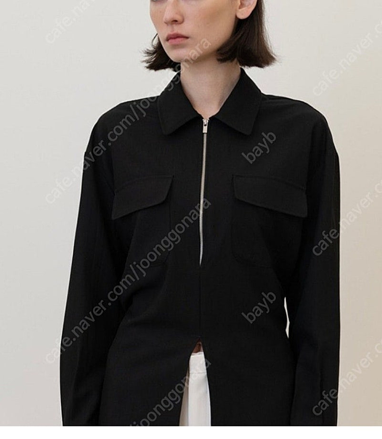 언더스탠딩 집업 셔츠 새것--3