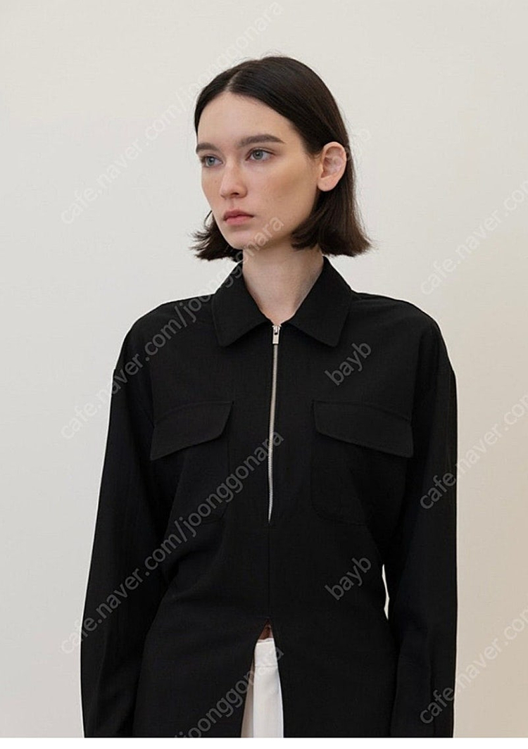 언더스탠딩 집업 셔츠 새것--4