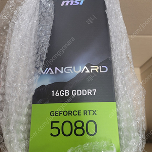 RTX5080 뱅가드 미개봉