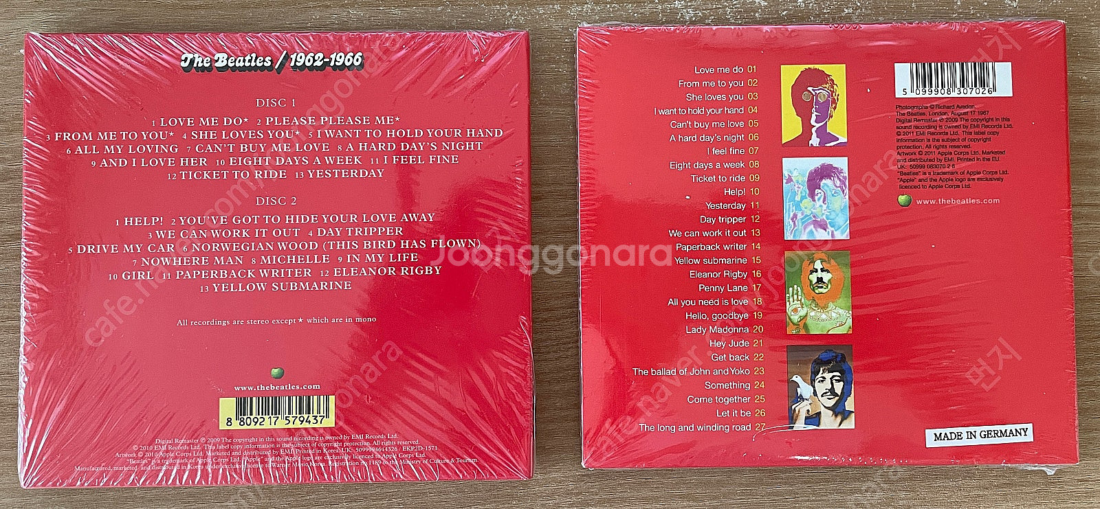 CD/비틀즈 CD 모음 -﻿Yellow Submarin...--1