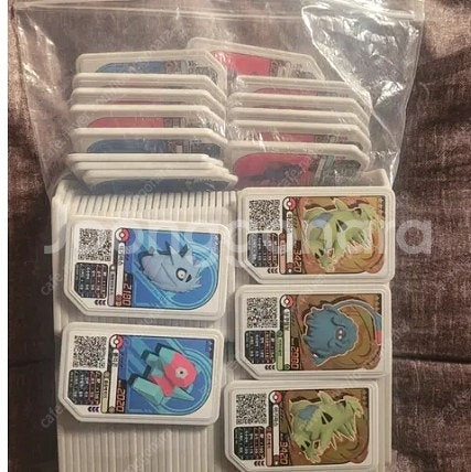 POKEMON가오레 디스크 카드 119장정도--0
