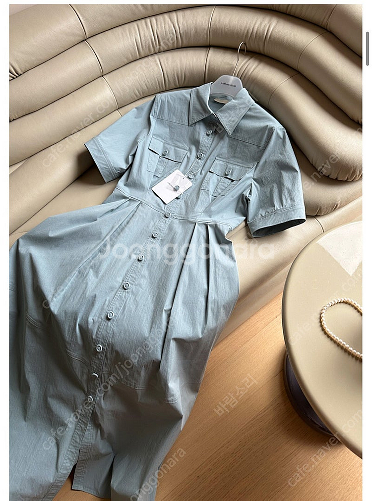 라밤바룸 멜라니아 드레스 에어블루 사이즈1--0