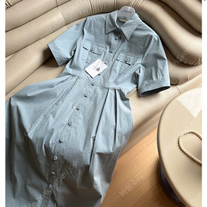 라밤바룸 멜라니아 드레스 에어블루 사이즈1