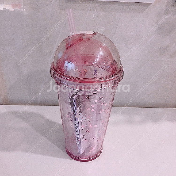새상품 스타벅스 18 체리블라썸 더블월 돔리드 콜드컵 ...--0