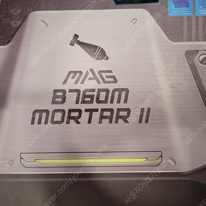 b760m 박격포 (+윈도우키) msi mortar ii