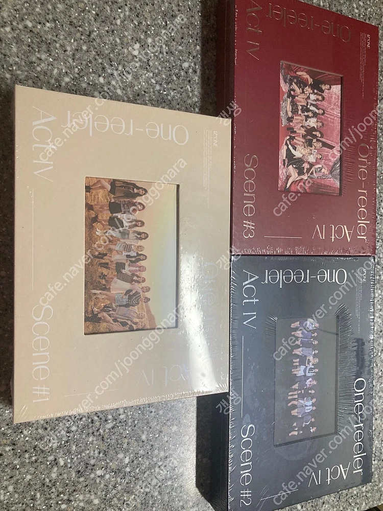아이즈원 one-reeler 미개봉 앨범 세트 판매 이미지