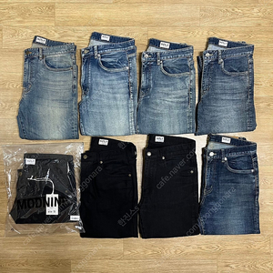 모드나인 MOD1ss 모음 / 샌드맨2 페일블루 크로스데미지 그라인드코어 네버마인드 블랙인블랙 / 30,31,32 데님 락시크 스키니 슬림 청바지