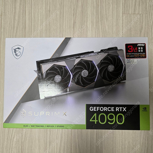 MSI Geforce RTX 4090 슈프림 팝니다
