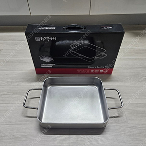 편백마리 316 스테인레스 통5중 사각팬 29cm