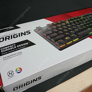 Hyper X Alloy Origins RGB (하이퍼엑스 알로이 오리진) 아쿠아축