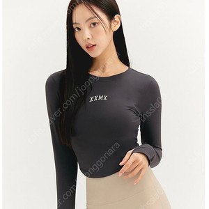 젝시믹스 코튼라이크 핑거홀 롱슬리브 팝니다