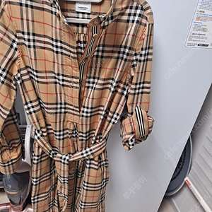 버버리 빈티지 체크 원피스