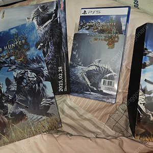 몬스터헌터 와일즈 PS5 스틸북 코드미사용