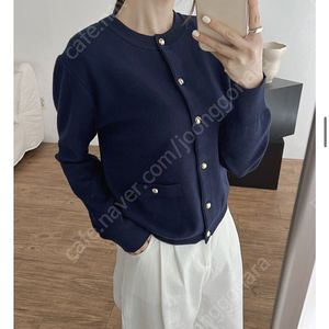 가격내림!!! 보세 더토드 네이비버튼가디건 (새상품)