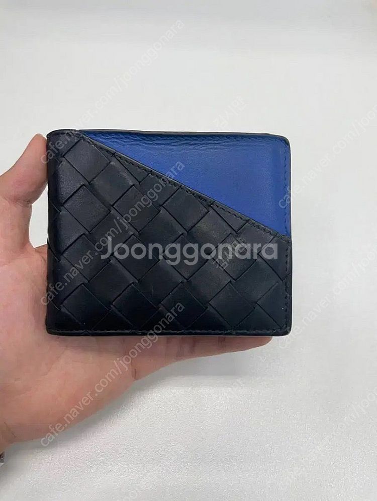 보테가베네타 투톤 반지갑--0