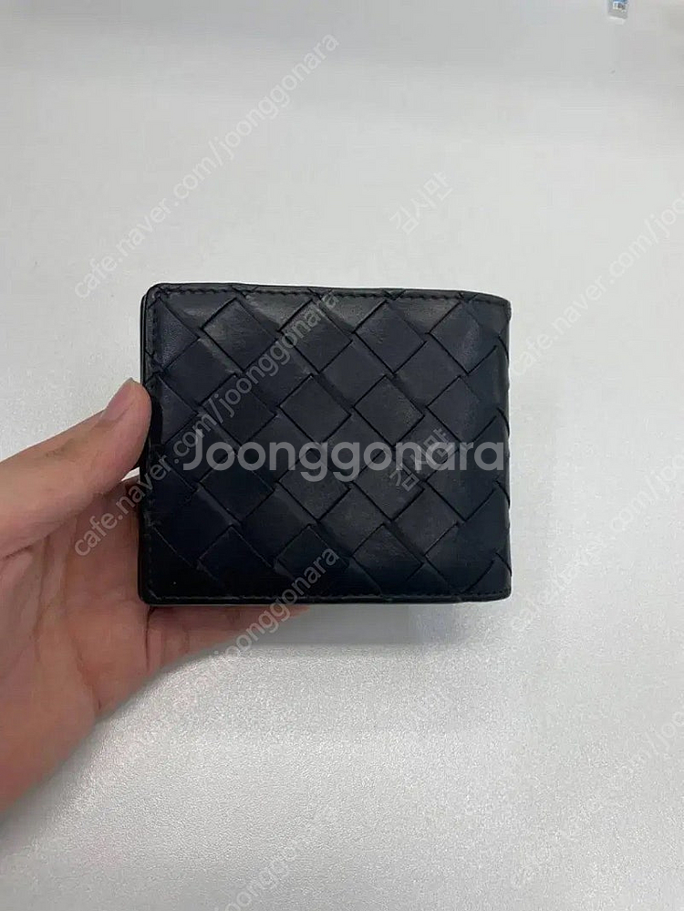 보테가베네타 투톤 반지갑--2