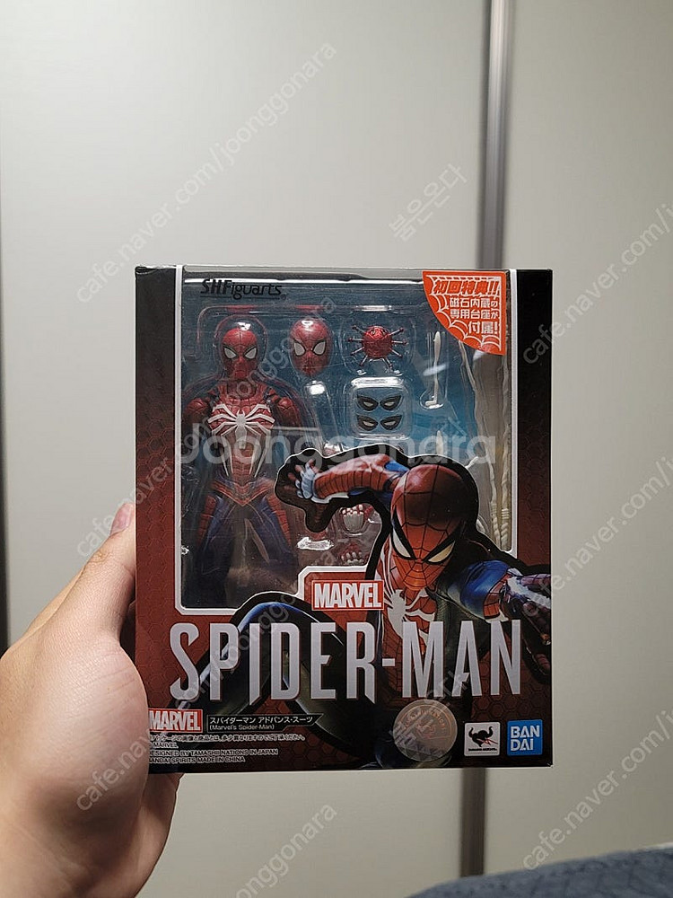 SHF 스파이더맨 PS4 어드밴스드 슈트 피규어--0