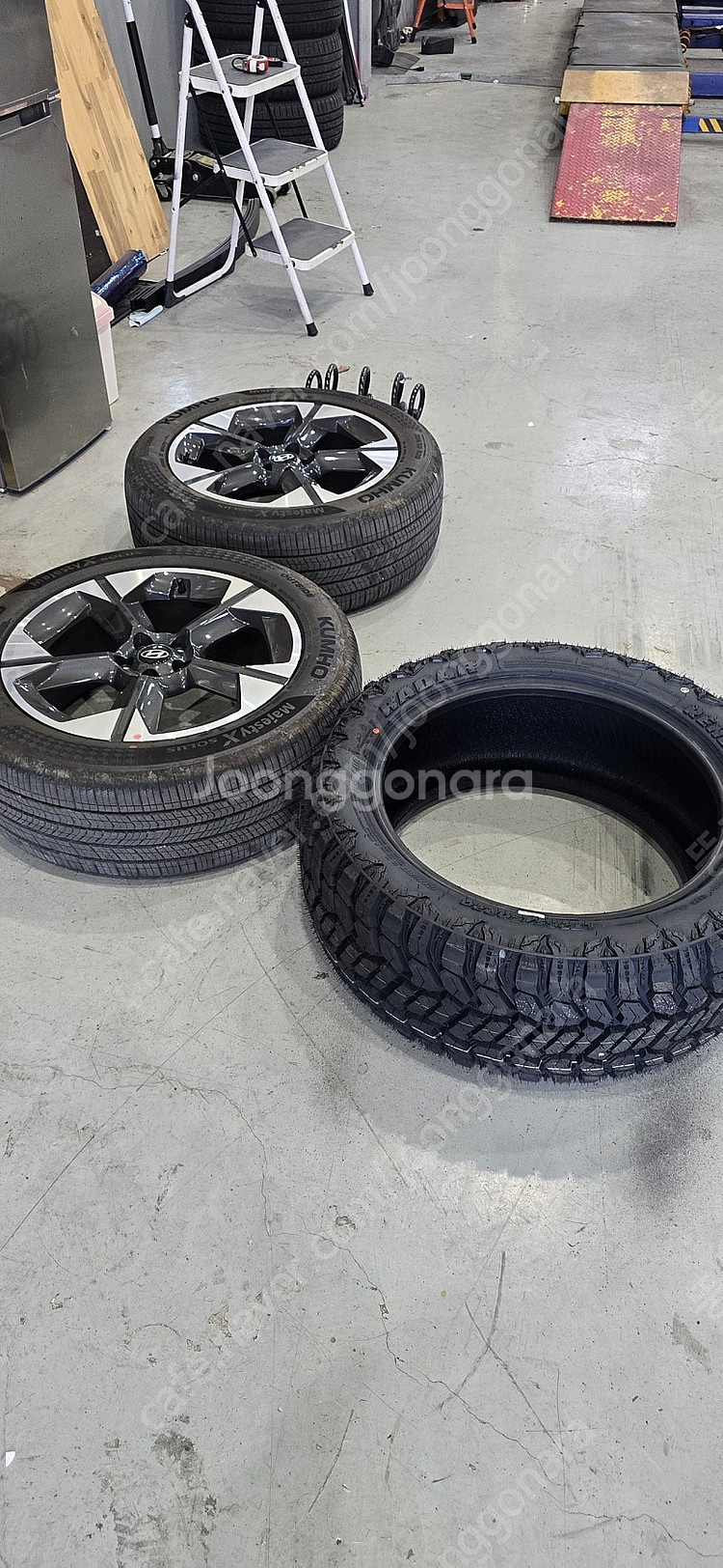 현대 팰리세이드 임판 20인치 휠타이어 세트 TPMS ...--2